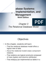 Database Systems: Design, Implementation, and Management: The Relational Database Model