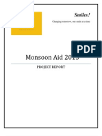 Monsoon Aid 2013 - Project Report