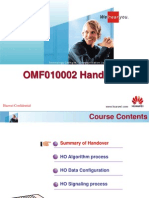 OMF010002 Handover: Huawei Confidential