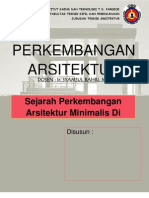 SEJARAH ARSITEKTUR MINIMALIS