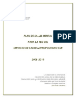 Plan Salud Mental Ssms 2008-2010