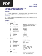 Primary Foam Tender (PFT)