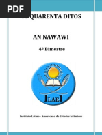 4-Os Quarenta Ditos an Nawawi 4 Bimestre Ilaei