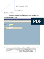 FK01, FK02 e FK03 - Criar, Modificar e Exibir Fornecedor