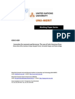 Innovation For Economic Performance The Case of Latin American Firms