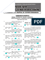 Seminario de aritmética: potencias, raíces, números fraccionarios y decimales