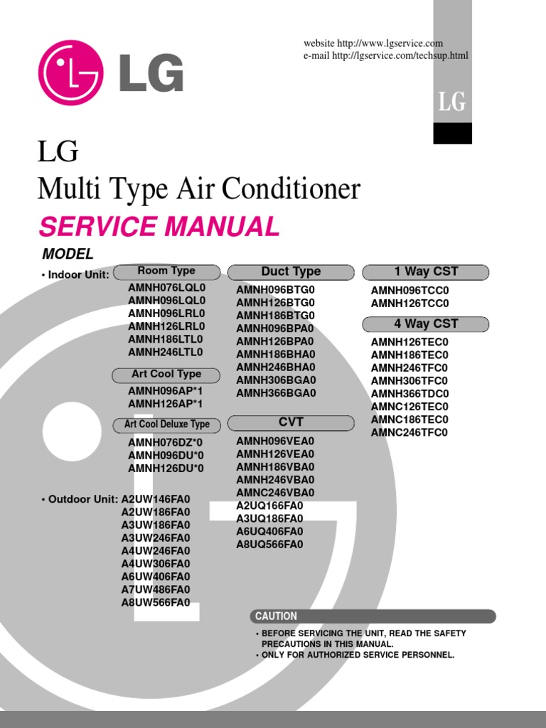 Lg Thinq Dual Inverter Ac Manual