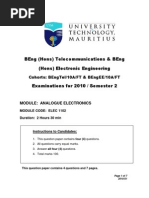 Analogue Electronics