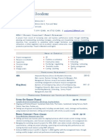 Business Consultant CV Resume Template