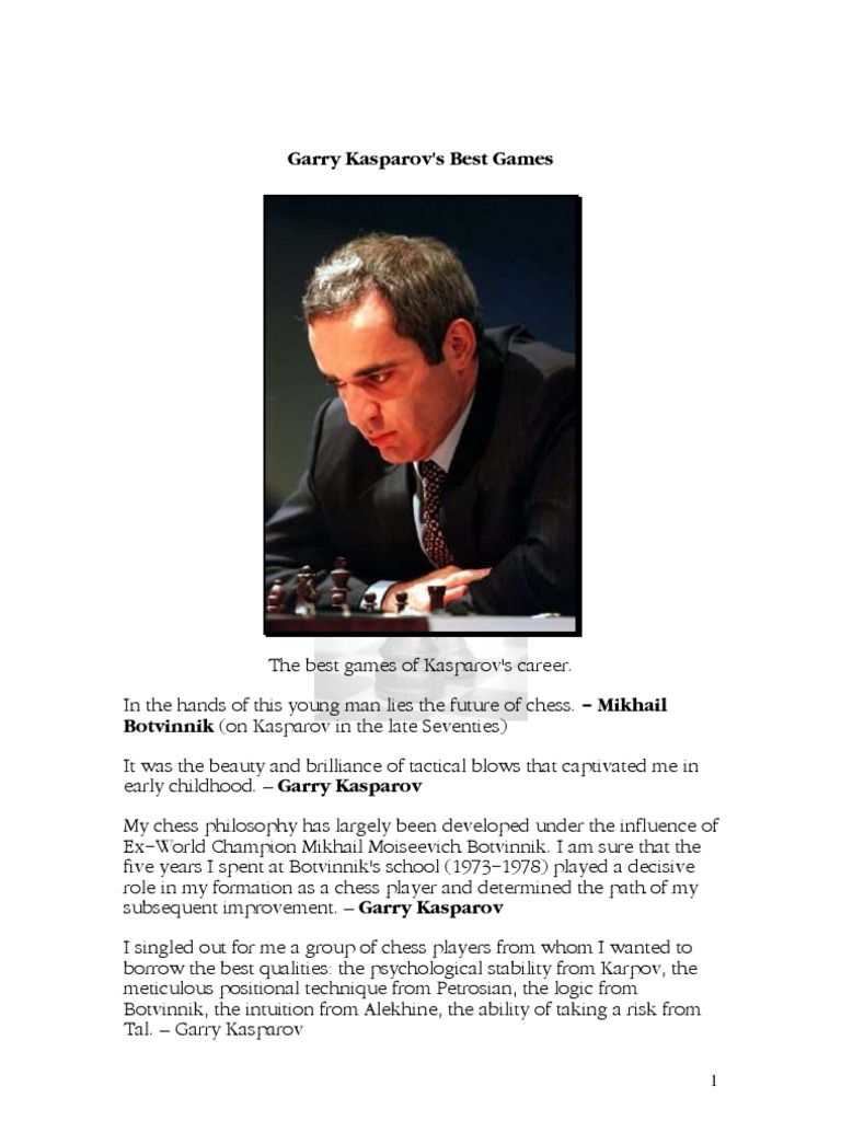 GARRY KASPAROV PLAYS AGAINST DEEP BLUE - CHM