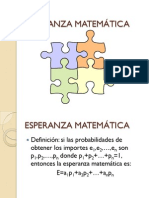 Esperanza Matematica