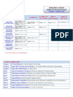 Horario Cursos Especiales Inglés (2013-1)