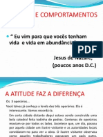 Atitude e Comportamento