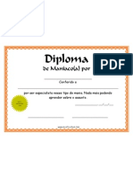 Diploma de Maniaco (Loucos por alguma coisa, pessoa, assunto, objetos, etc)