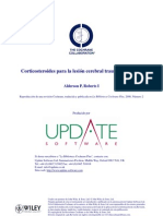 Corticoides en Laesion Cerebral Aguda