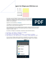 Como Criar Widgets