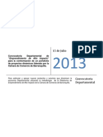 Terminos de Referencia Convocatoria Emprendimiento de Alto Impacto 2013