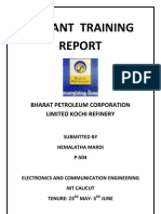 Inplant Training Report PDF