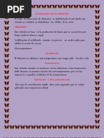 Conservación de los alimentos