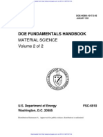 DOE HDBK 1017-2-93 Materials Science