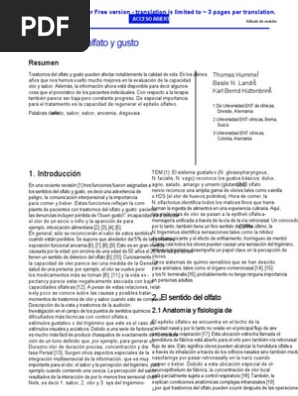Alfato 1 Pdf Gusto Olfato