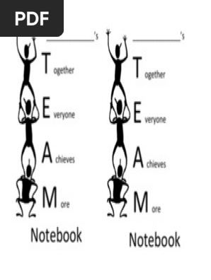 TEAM Notebook Cover