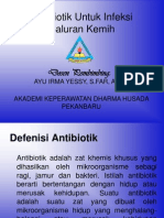 Antibiotik Untuk Infeksi Saluran Kemih