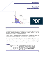 metodo algebraico