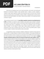 Download Declaracin Pblica UNE UV - 15 de Julio by Une UV SN154004403 doc pdf