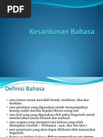 Kesantunan Bahasa