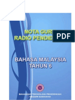 Nota Guru Bahasa Malaysia Tahun 6