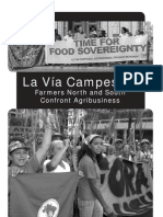 Riddell, John & Adriana Paz 2009 'La via Campesina-- Farmers North and South Confront Agribusiness' Socialist Voice Pamphlet (27 Pp.)