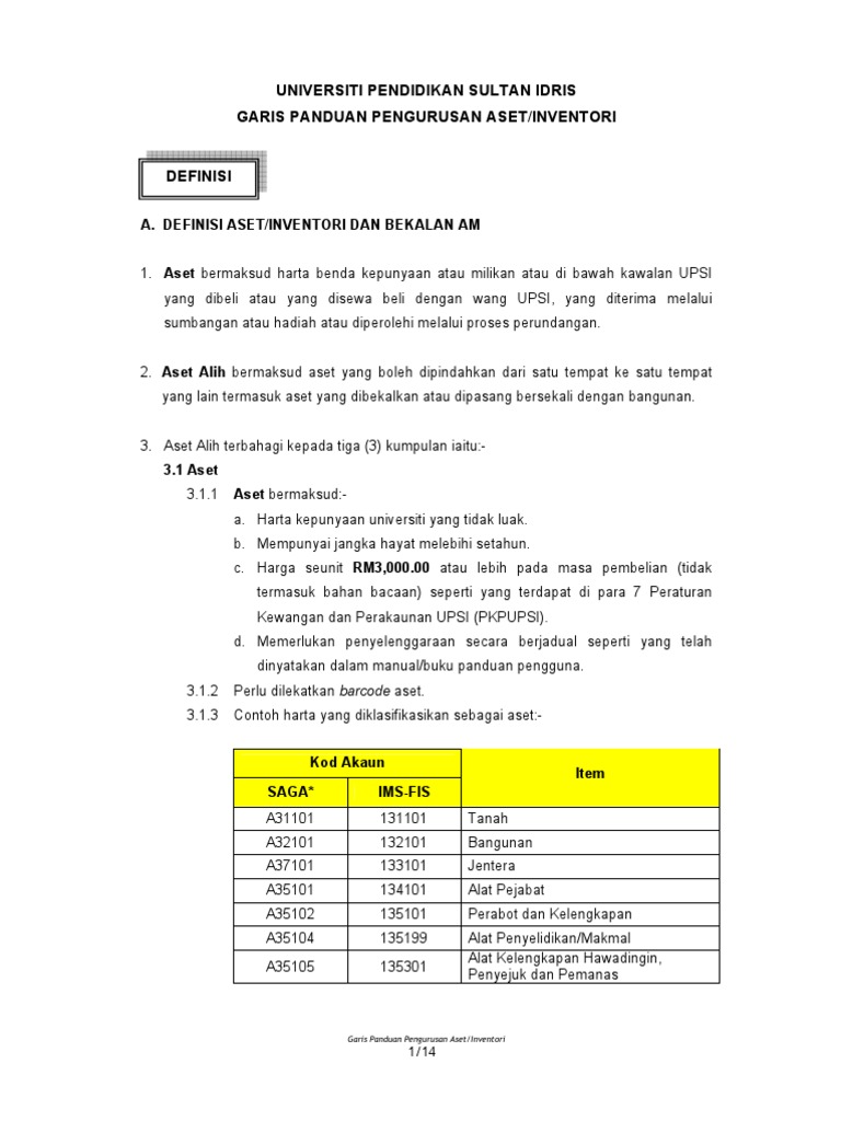 Definisi Aset Inventori Pdf