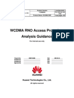 WCDMA HUAWEI WCDMA RNO Access Procedure Analysis Guidance