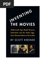 Download Inventing the Movies Hollywoods Epic Battle Between Innovation and the Status Quo Preview by Scott Kirsner SN15402843 doc pdf