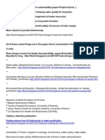 Polyfunctional Role of Biodiversity in Water Purification