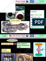 Gas Power Cycles