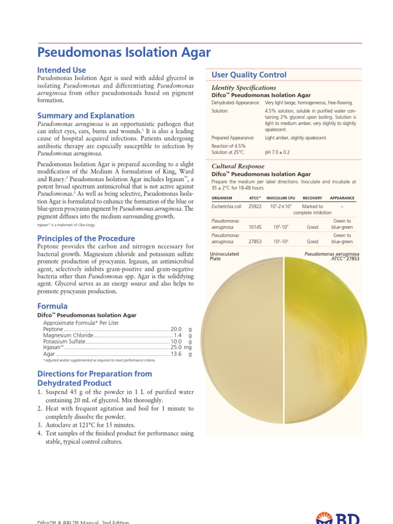 292710 | PDF | Pseudomonas | Pseudomonas Aeruginosa