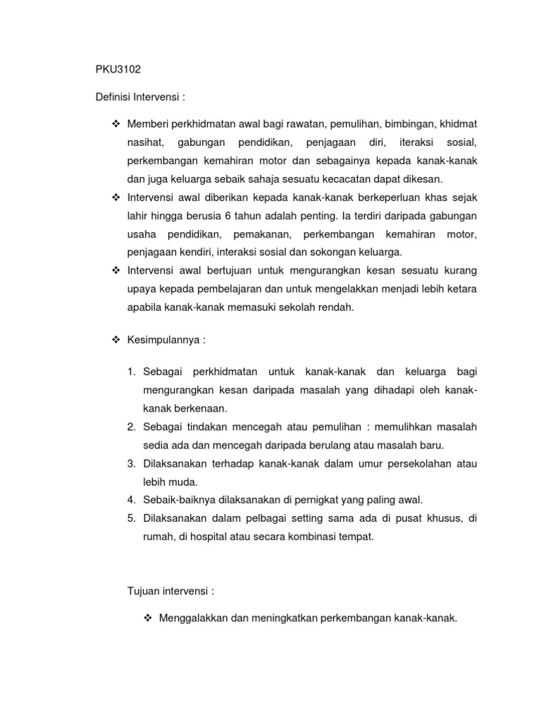 Definisi Intervensi Pdf