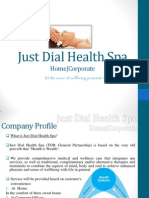Just Dial Health Spa Home - Business - Plan