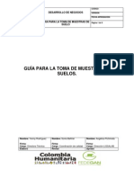 Guia Para La Toma de Muestras de Suelos Colombia