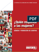 El Progreso de Las Mujeres en El Mundo 2008 2009 UNIFEM