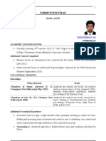 CV of Basil Ajith