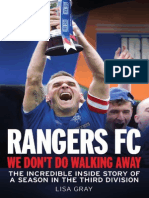 Rangers FC We Don't Do Walking Away by Lisa Gray Extract