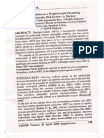 Myloperoxidase is promising and predicting risk marker for coronary heart disease.