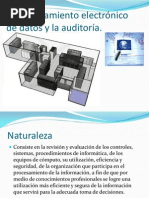 Auditoria Proceso Electronico de Datos  Auditoría 