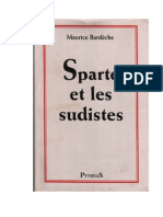 Bardeche Maurice - Sparte Et Les Sudistes