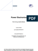 Lecture Notes Power Electronics
