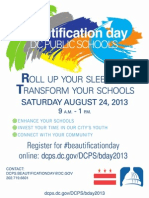 2013-Beautification Day Flier