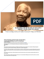 Nelson Mandela and The People of South Africa: Community Building Lessons For Kamloops...